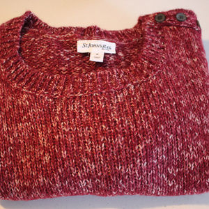 St. John's Bay Sweaters - Maroon Woman's Long Sleeve XL Sweater St. John's Bay Sweaters - Maroon Woman's Long Sleeve XL Sweater